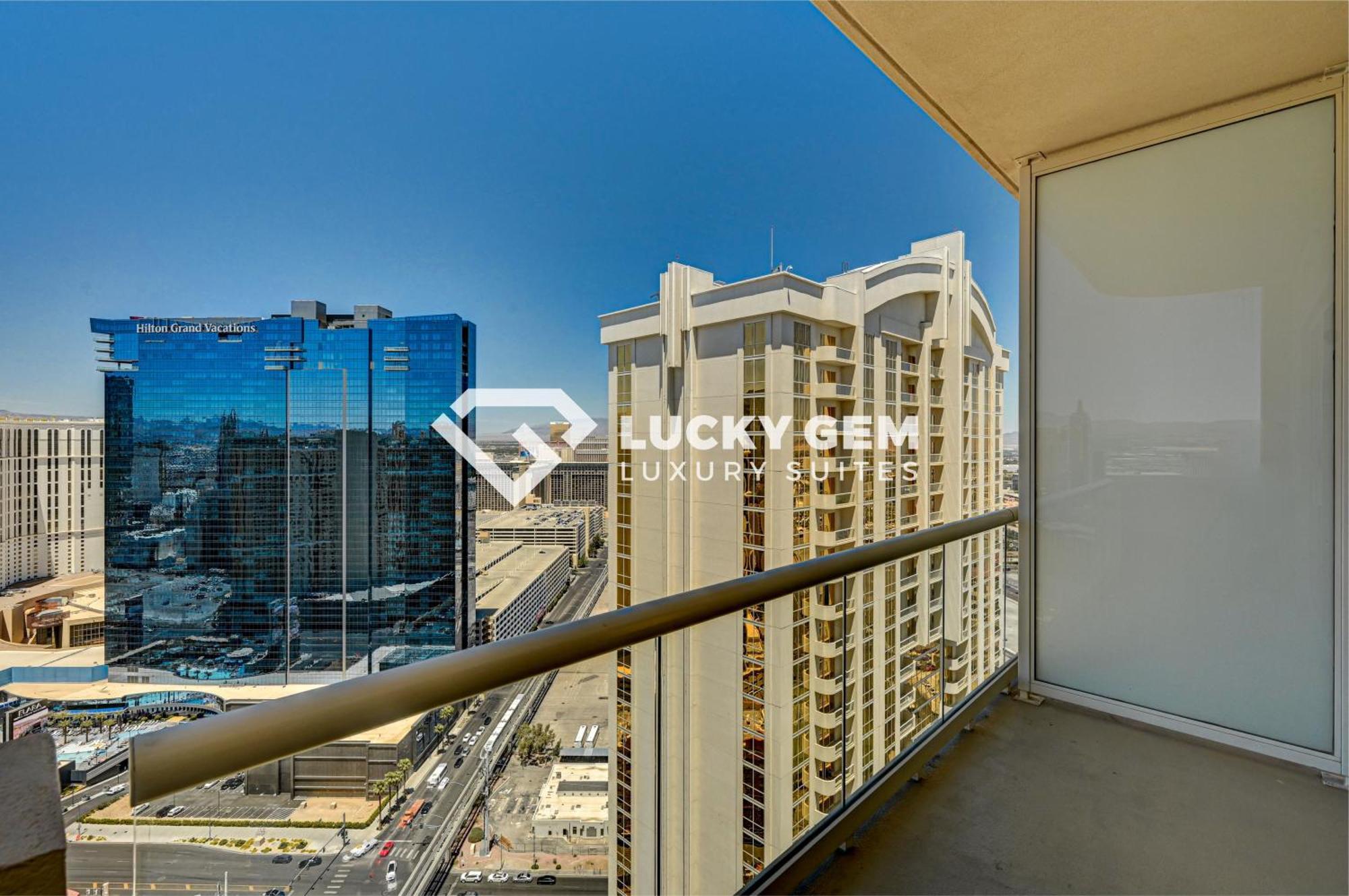 Lucky Gem Penthouse & Luxury Suites At Signature Resort, Balcony Strip View 3505 Las Vegas Exterior foto